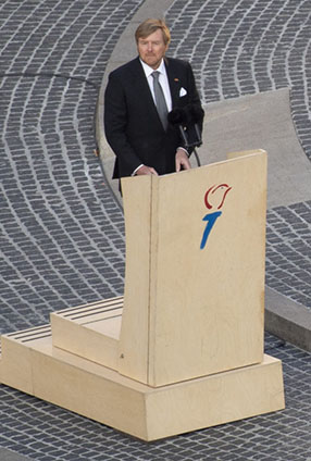 Koning Willem-Alexander, Nationale herdenking 4 mei 2020